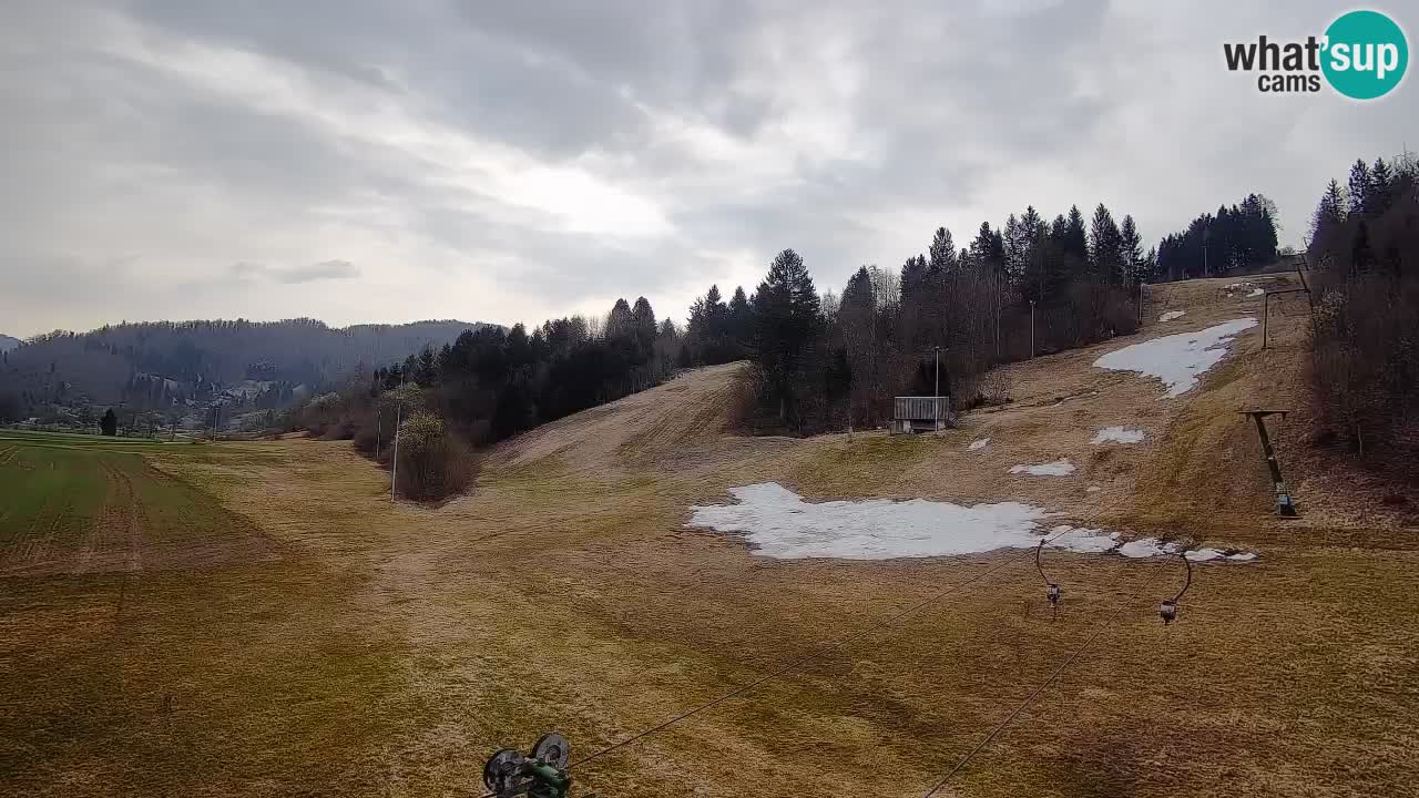 Webcam Smučišče Senožeta – Stazione sciistica a Srednja Vas vicino Bohinj