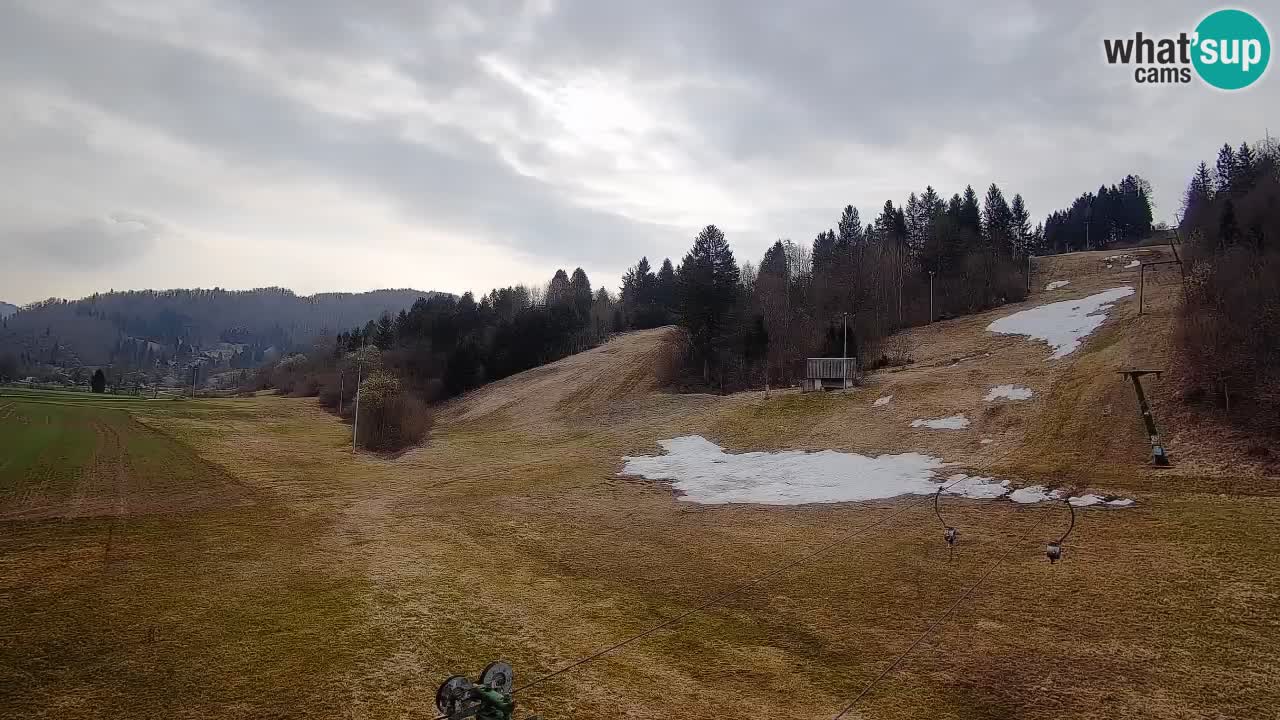Webcam Smučišče Senožeta – Stazione sciistica a Srednja Vas vicino Bohinj