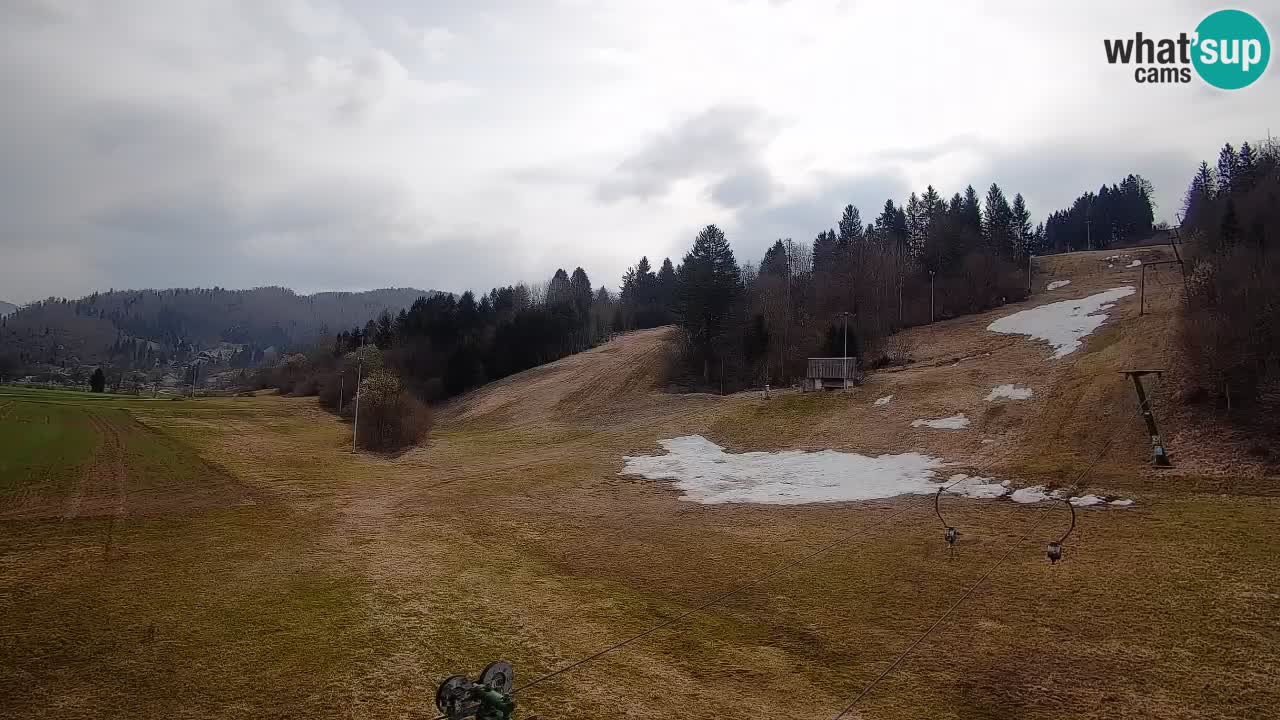 Webcam Smučišče Senožeta – Stazione sciistica a Srednja Vas vicino Bohinj