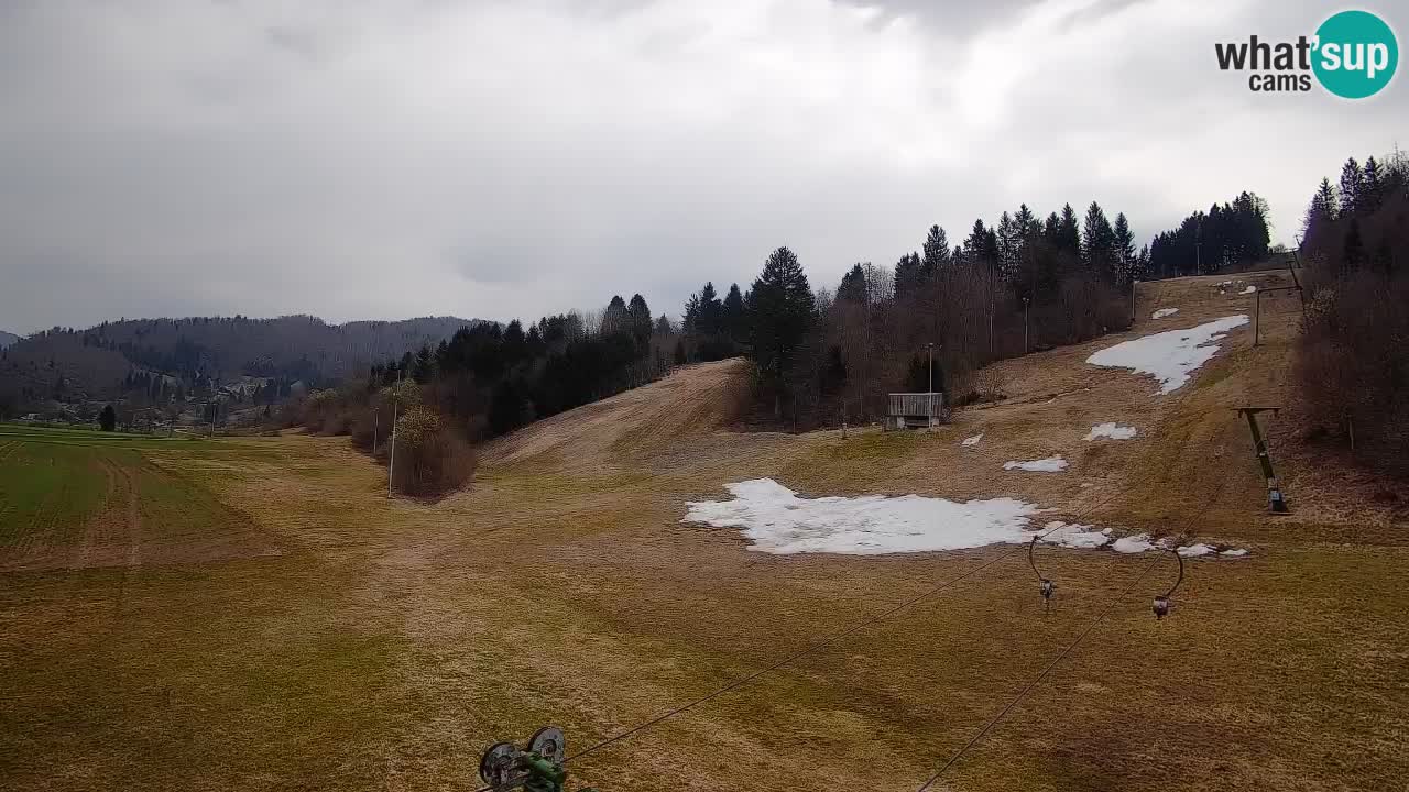 Webcam Smučišče Senožeta – Stazione sciistica a Srednja Vas vicino Bohinj