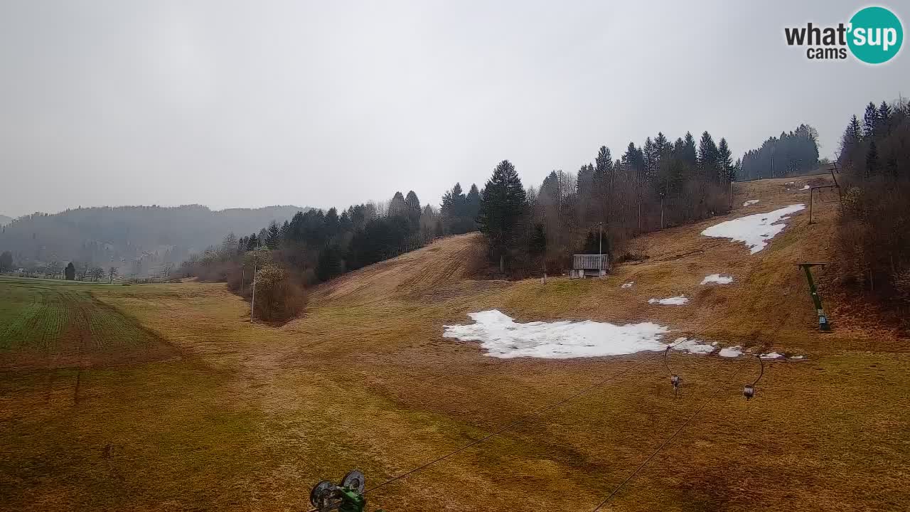 Webcam Smučišče Senožeta – Ski Resort Live View near Bohinj