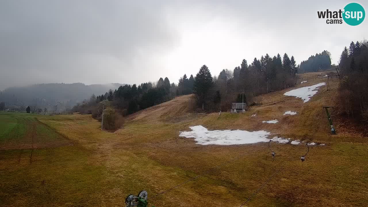 Webcam Smučišče Senožeta – Ski Resort Live View near Bohinj