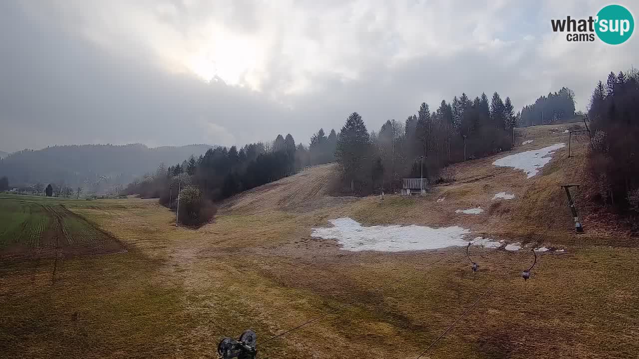Webcam Smučišče Senožeta – Ski Resort Live View near Bohinj