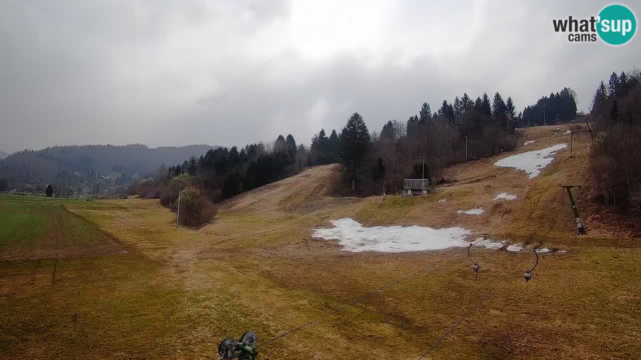 Web kamera Smučišče Senožeta – Skijalište u Srednjoj Vasi kod Bohinja