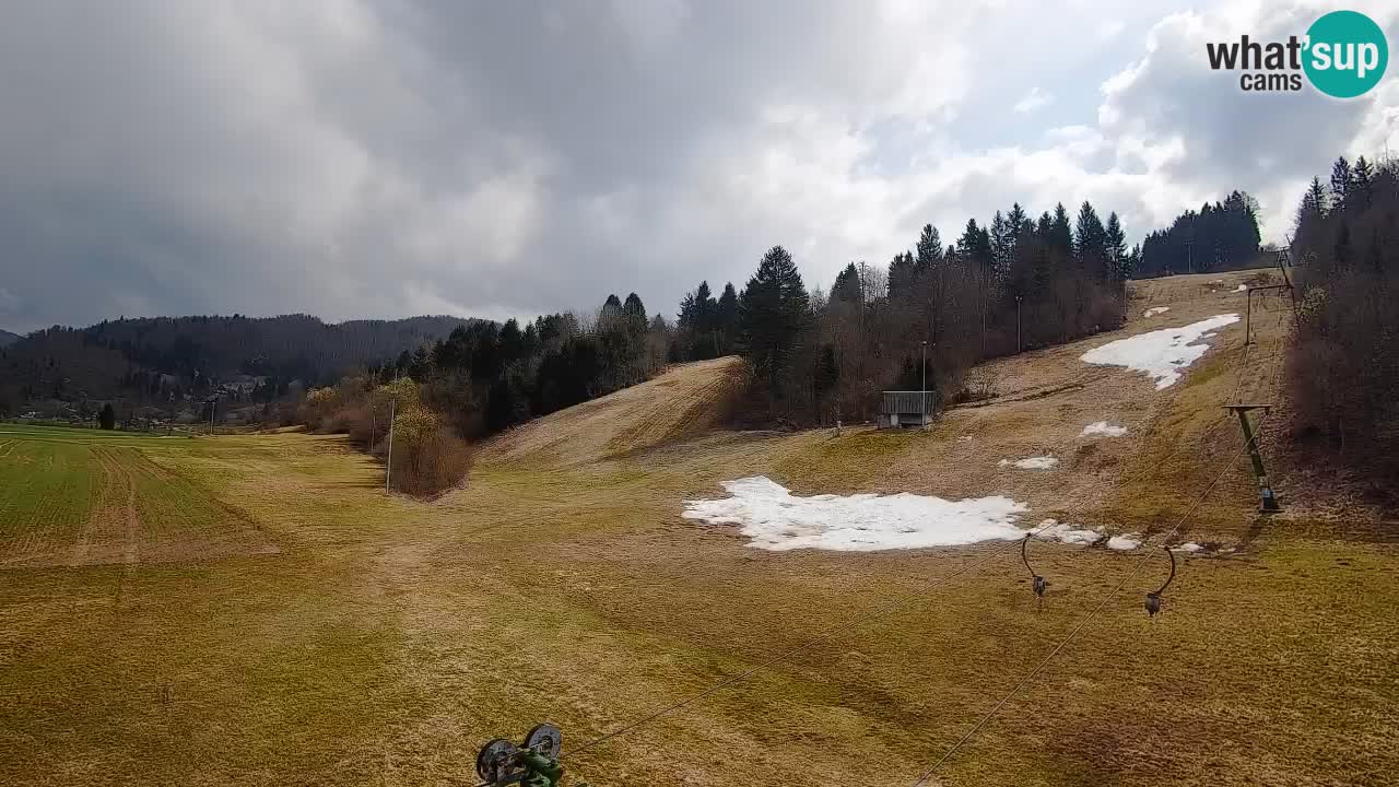 Webcam Smučišče Senožeta – Ski Resort Live View near Bohinj