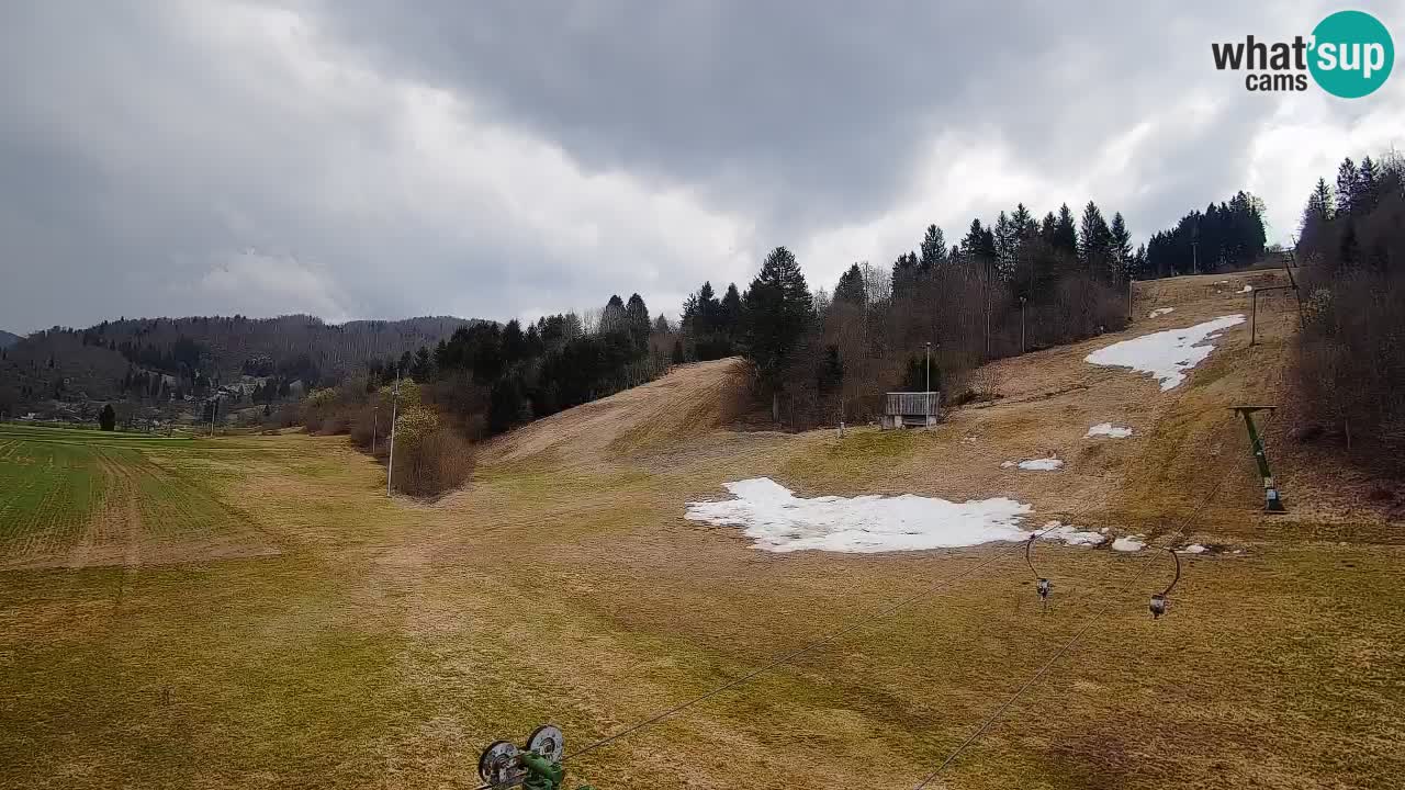 Webcam Smučišče Senožeta – Ski Resort Live View near Bohinj