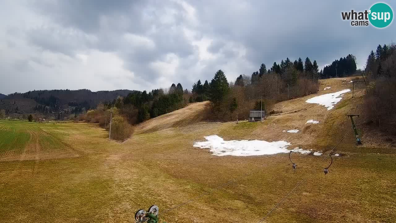 Webcam Smučišče Senožeta – Stazione sciistica a Srednja Vas vicino Bohinj