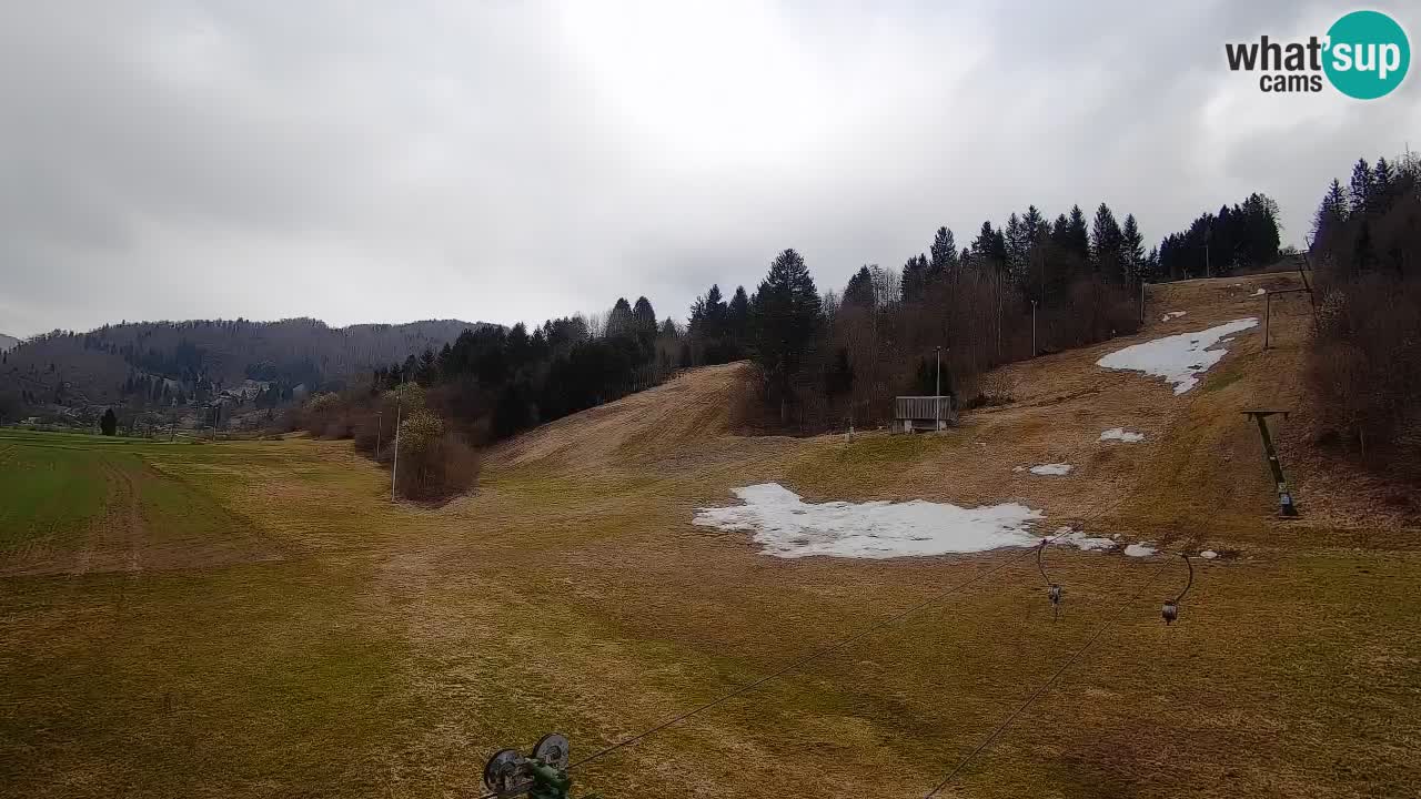 Webcam Smučišče Senožeta – Ski Resort Live View near Bohinj