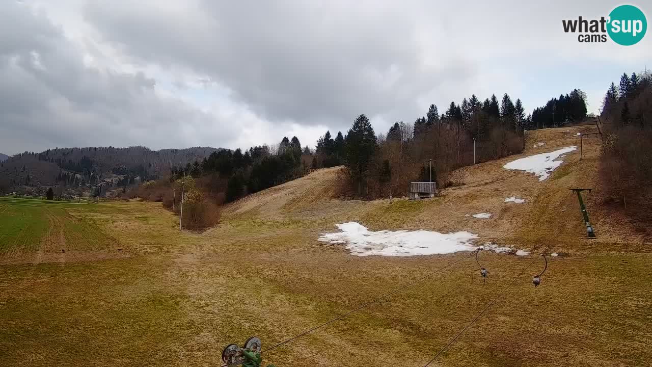 Webcam Smučišče Senožeta – Stazione sciistica a Srednja Vas vicino Bohinj