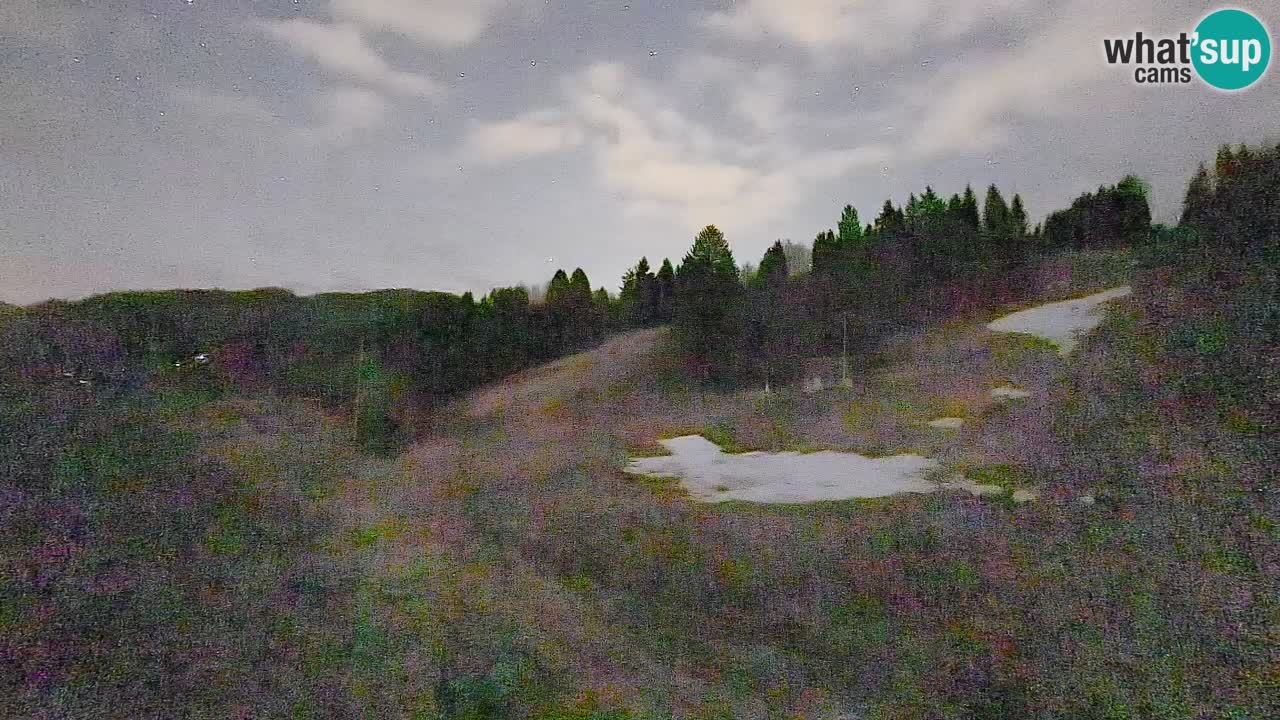 Webcam Smučišče Senožeta – Stazione sciistica a Srednja Vas vicino Bohinj