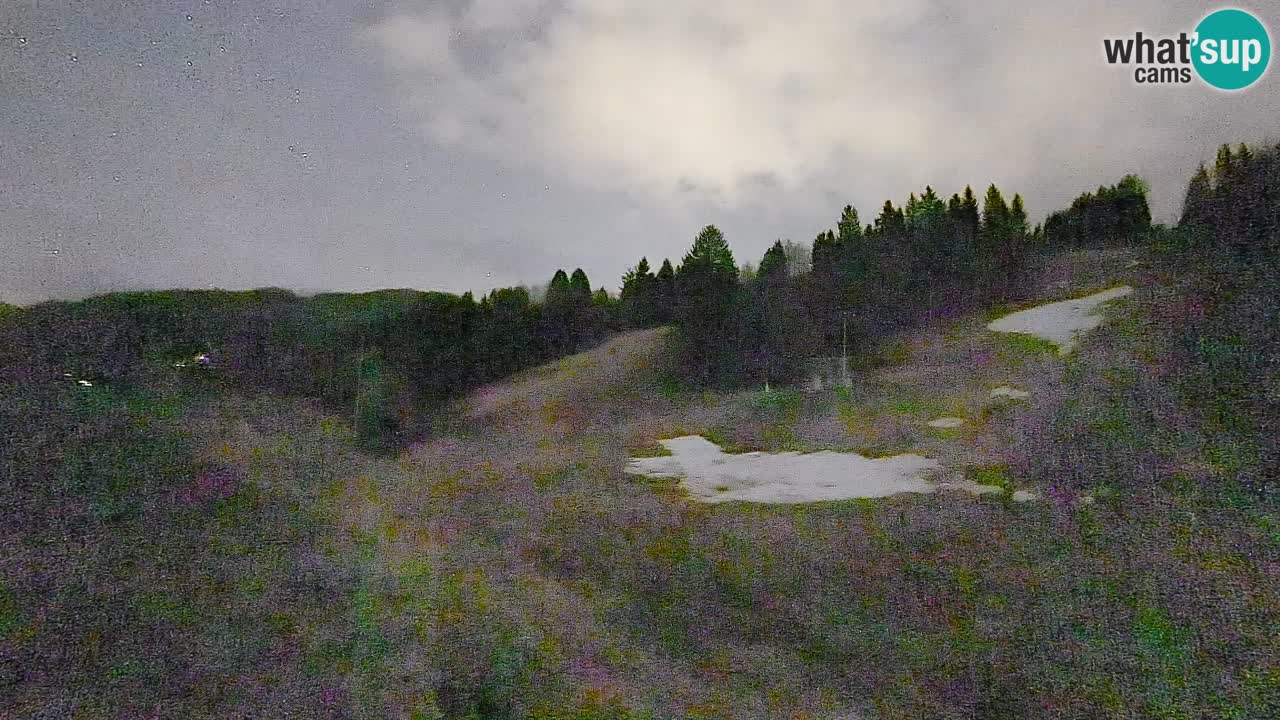 Cámara web Smučišče Senožeta – Estación de esquí en Srednja Vas cerca de Bohinj