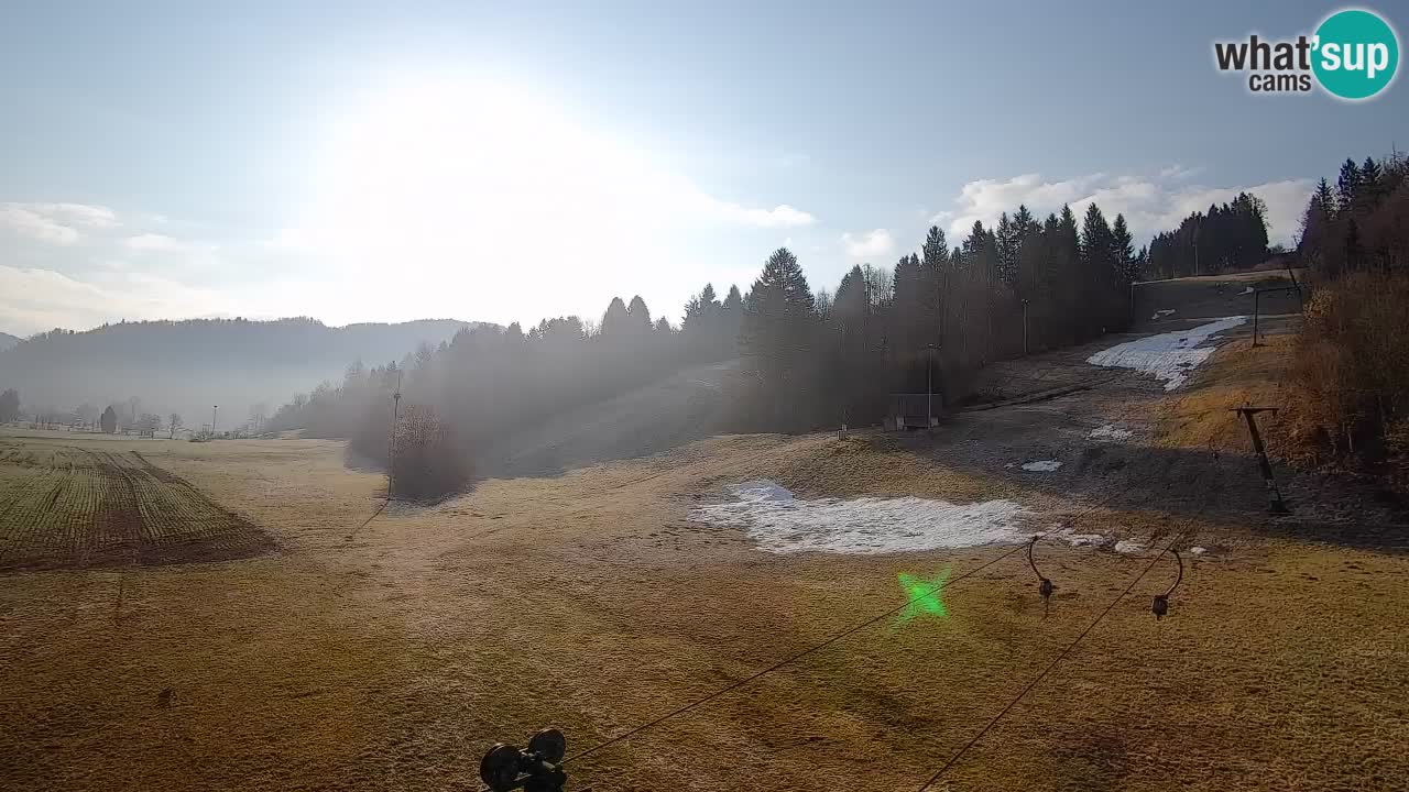 Web kamera Smučišče Senožeta – Skijalište u Srednjoj Vasi kod Bohinja
