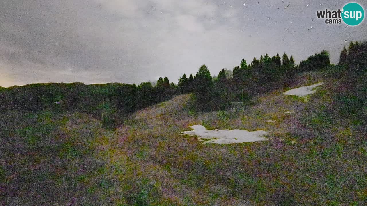 Webcam Smučišče Senožeta – Stazione sciistica a Srednja Vas vicino Bohinj