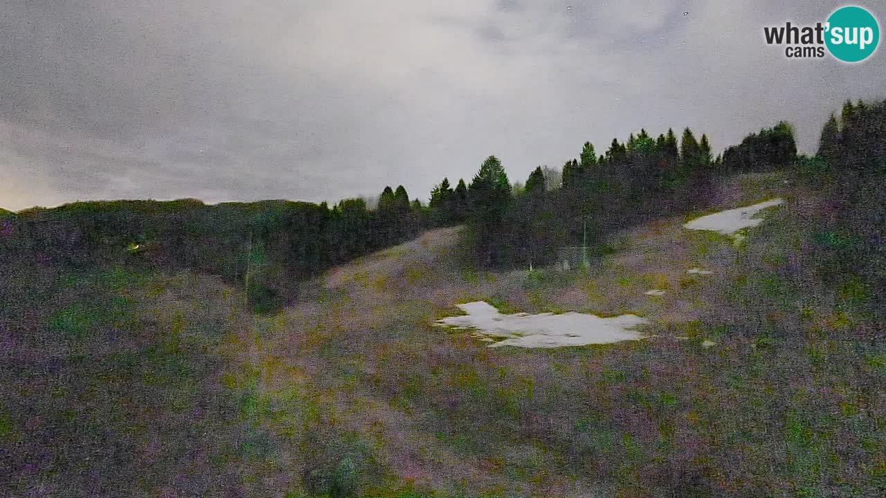 Webcam Smučišče Senožeta – Stazione sciistica a Srednja Vas vicino Bohinj