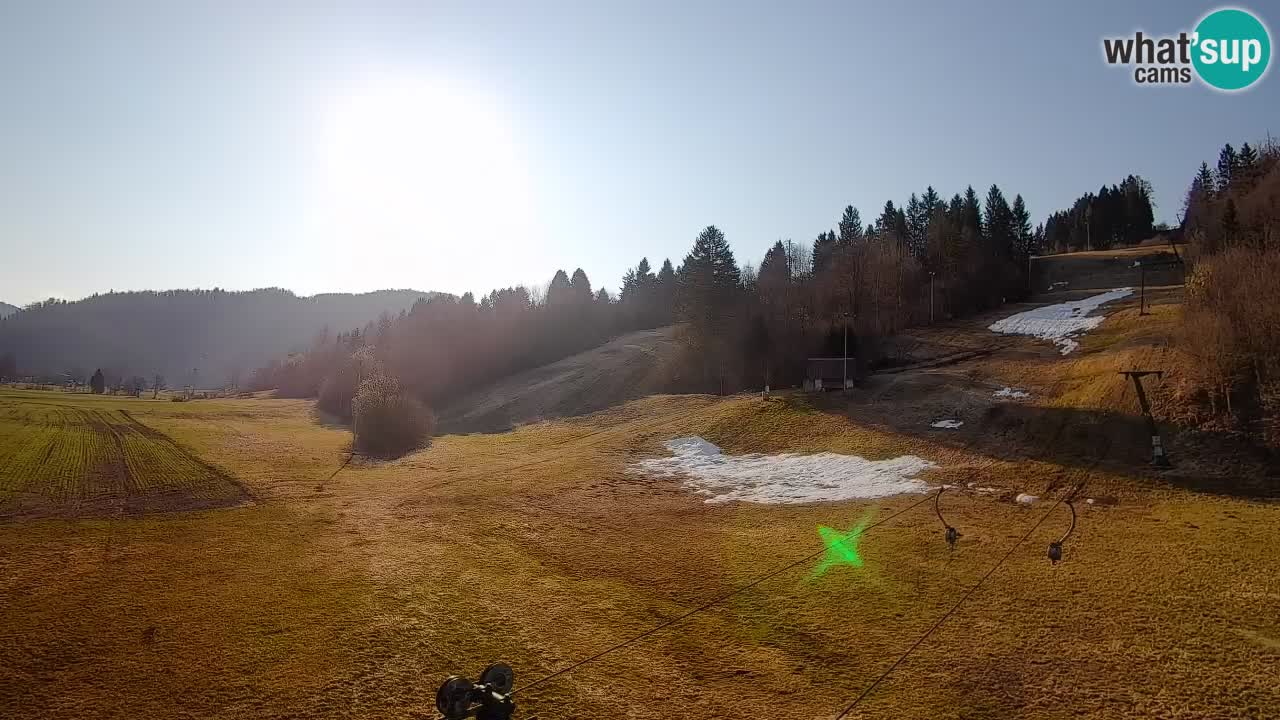 Webcam Smučišče Senožeta – Ski Resort Live View near Bohinj