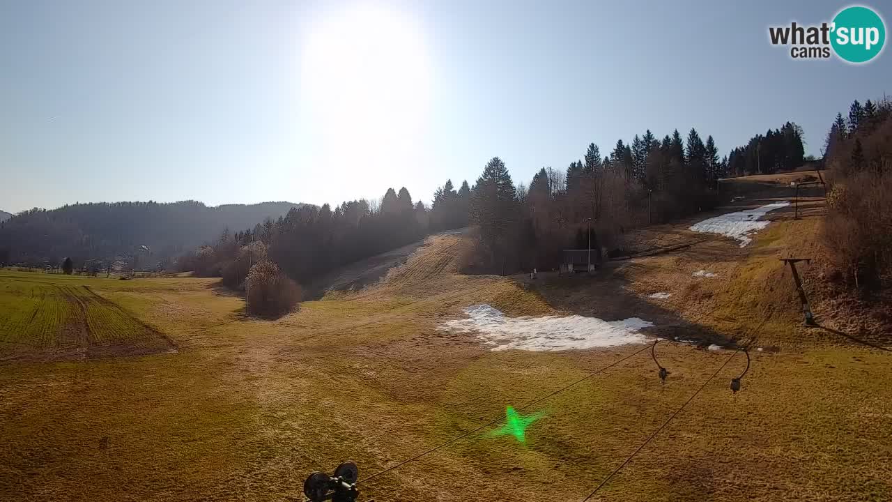 Webcam Smučišče Senožeta – Ski Resort Live View near Bohinj
