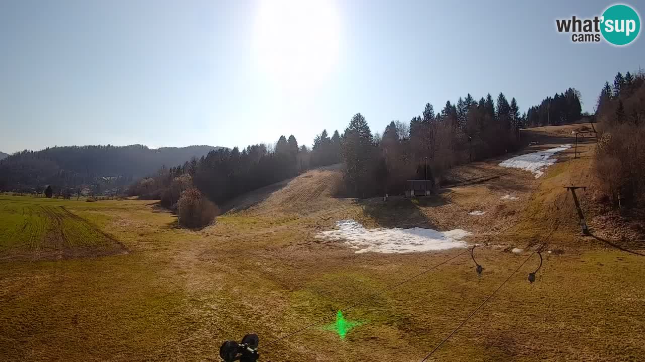 Webcam Smučišče Senožeta – Stazione sciistica a Srednja Vas vicino Bohinj