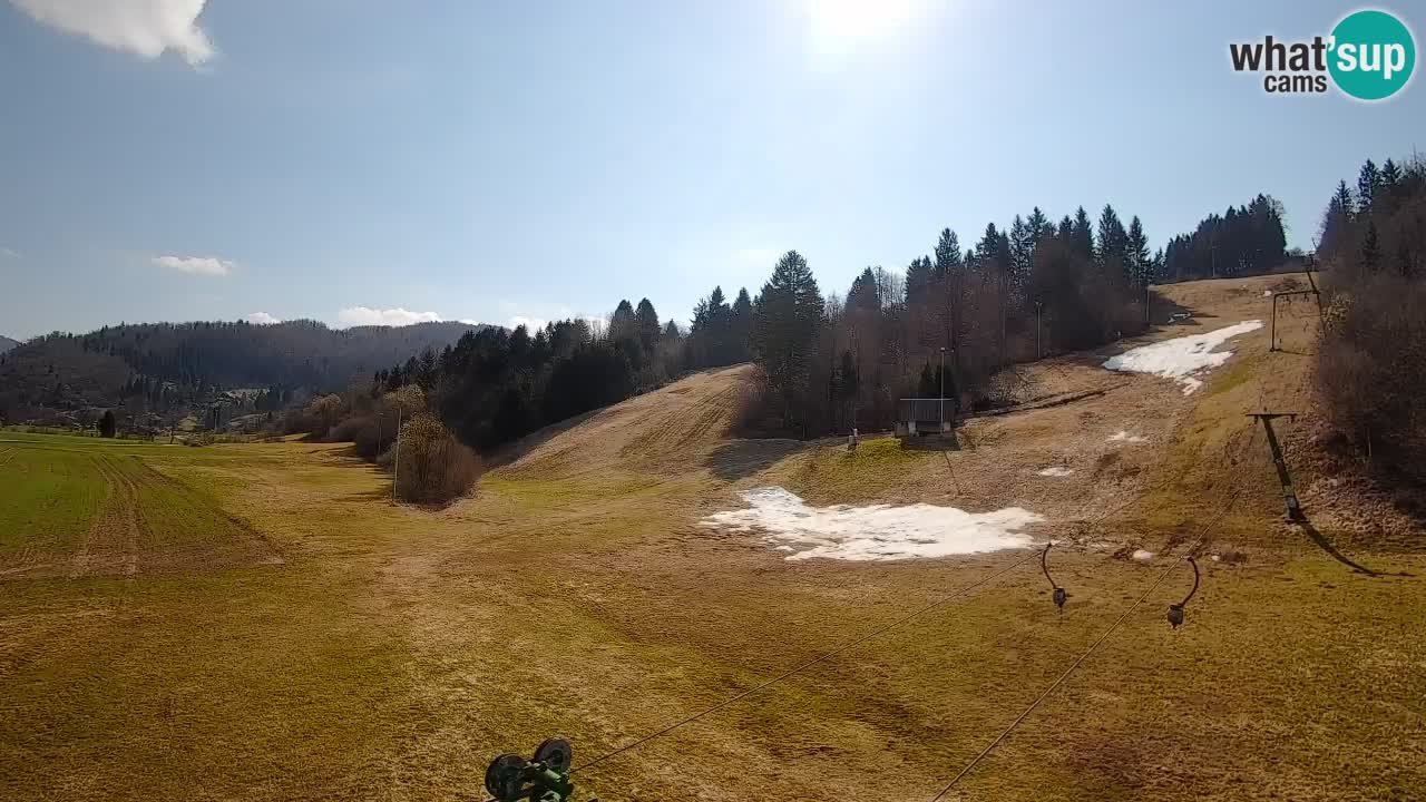 Webcam Smučišče Senožeta – Stazione sciistica a Srednja Vas vicino Bohinj