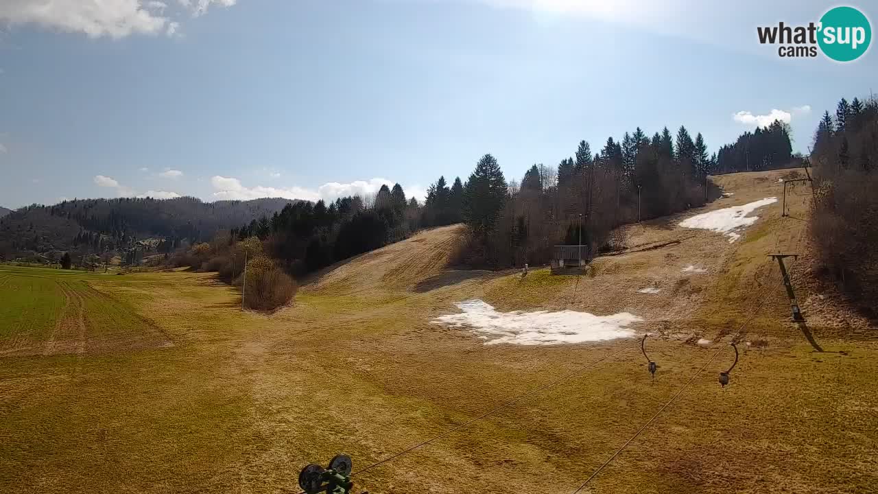 Webcam Smučišče Senožeta – Ski Resort Live View near Bohinj