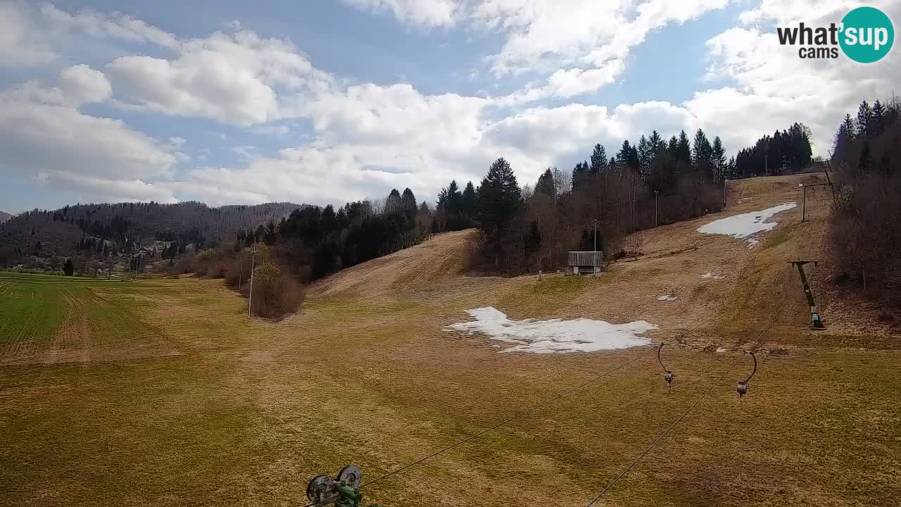 Webcam Smučišče Senožeta – Stazione sciistica a Srednja Vas vicino Bohinj