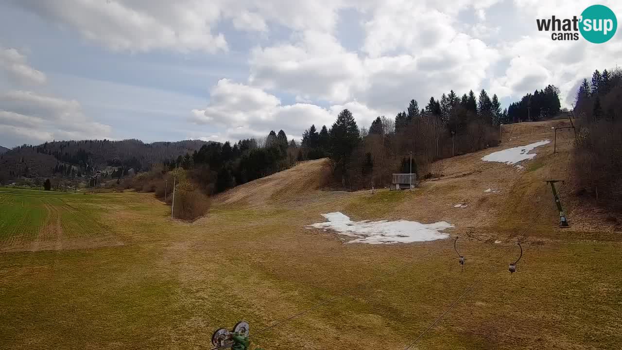 Web kamera Smučišče Senožeta – Skijalište u Srednjoj Vasi kod Bohinja
