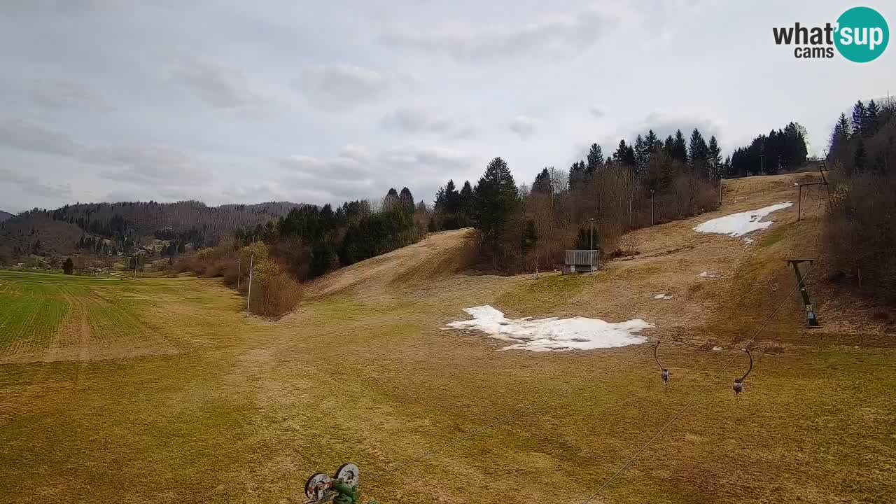 Webcam Smučišče Senožeta – Stazione sciistica a Srednja Vas vicino Bohinj