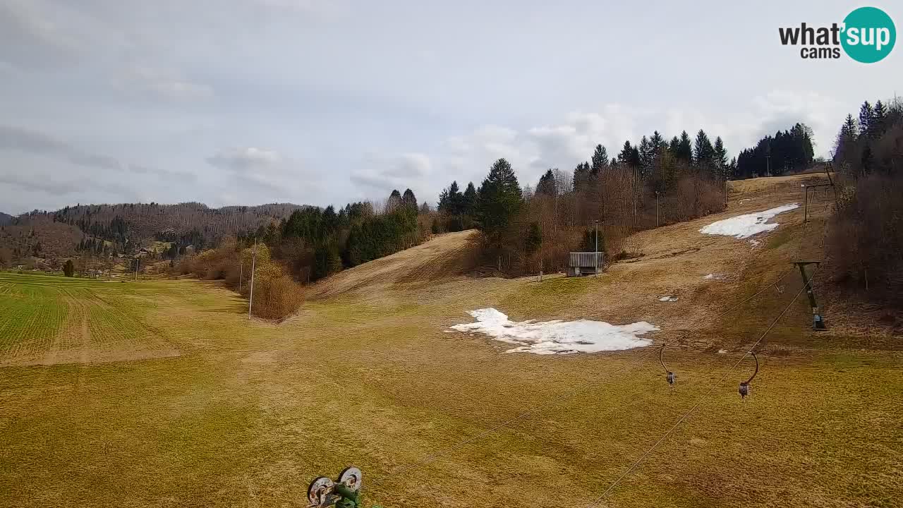 Web kamera Smučišče Senožeta – Skijalište u Srednjoj Vasi kod Bohinja