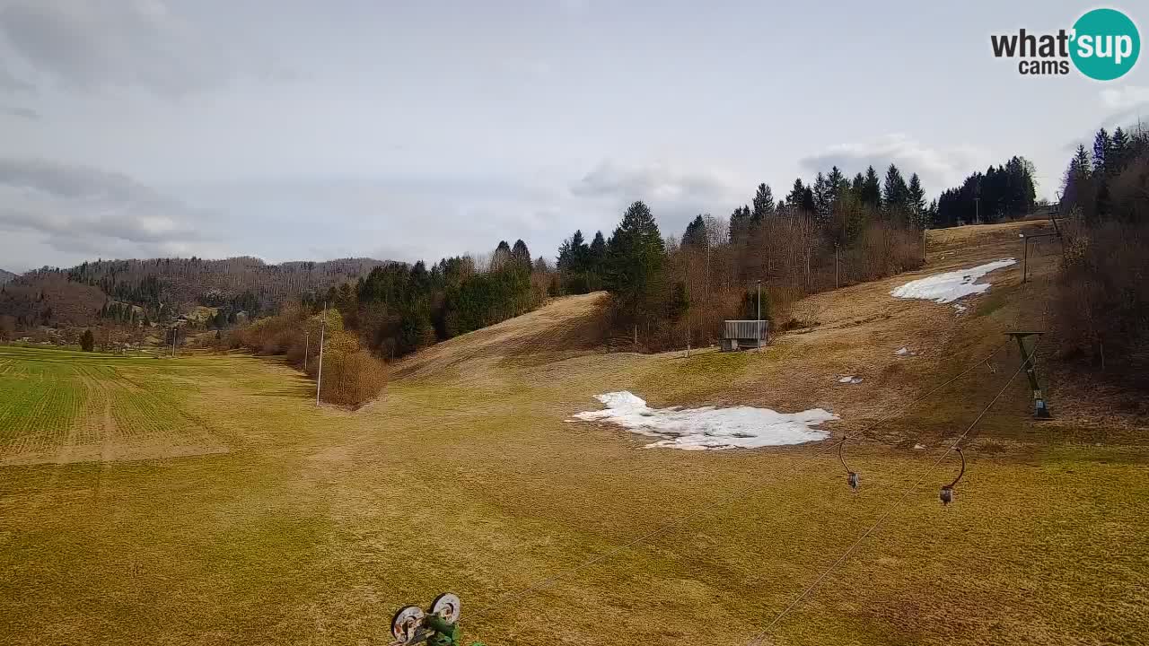Webcam Smučišče Senožeta – Ski Resort Live View near Bohinj