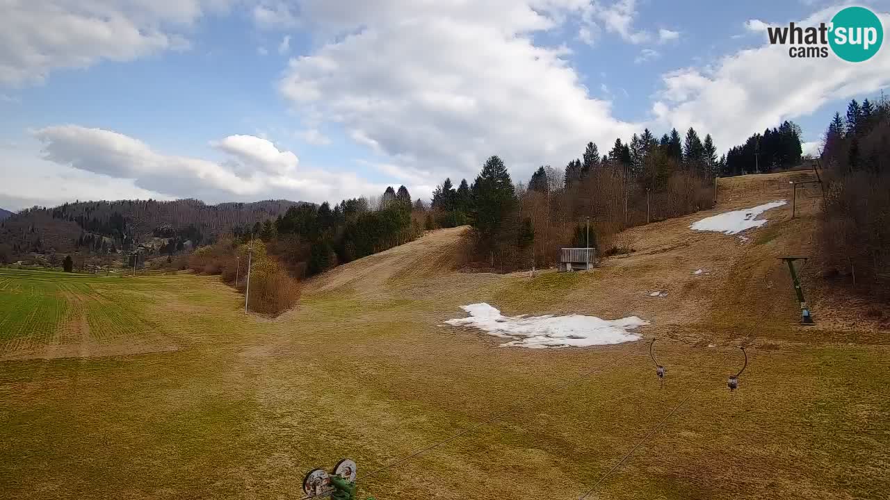 Webcam Smučišče Senožeta – Ski Resort Live View near Bohinj