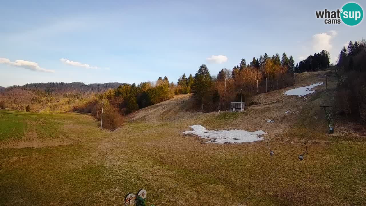 Webcam Smučišče Senožeta – Ski Resort Live View near Bohinj
