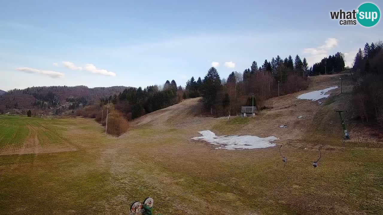 Webcam Smučišče Senožeta – Ski Resort Live View near Bohinj