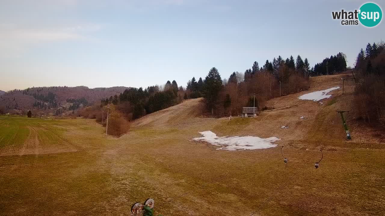 Webcam Smučišče Senožeta – Ski Resort Live View near Bohinj