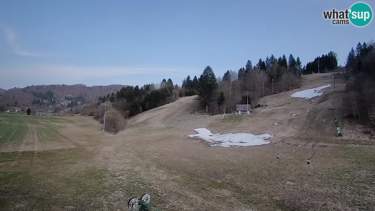 Web kamera Smučišče Senožeta – Skijalište u Srednjoj Vasi kod Bohinja