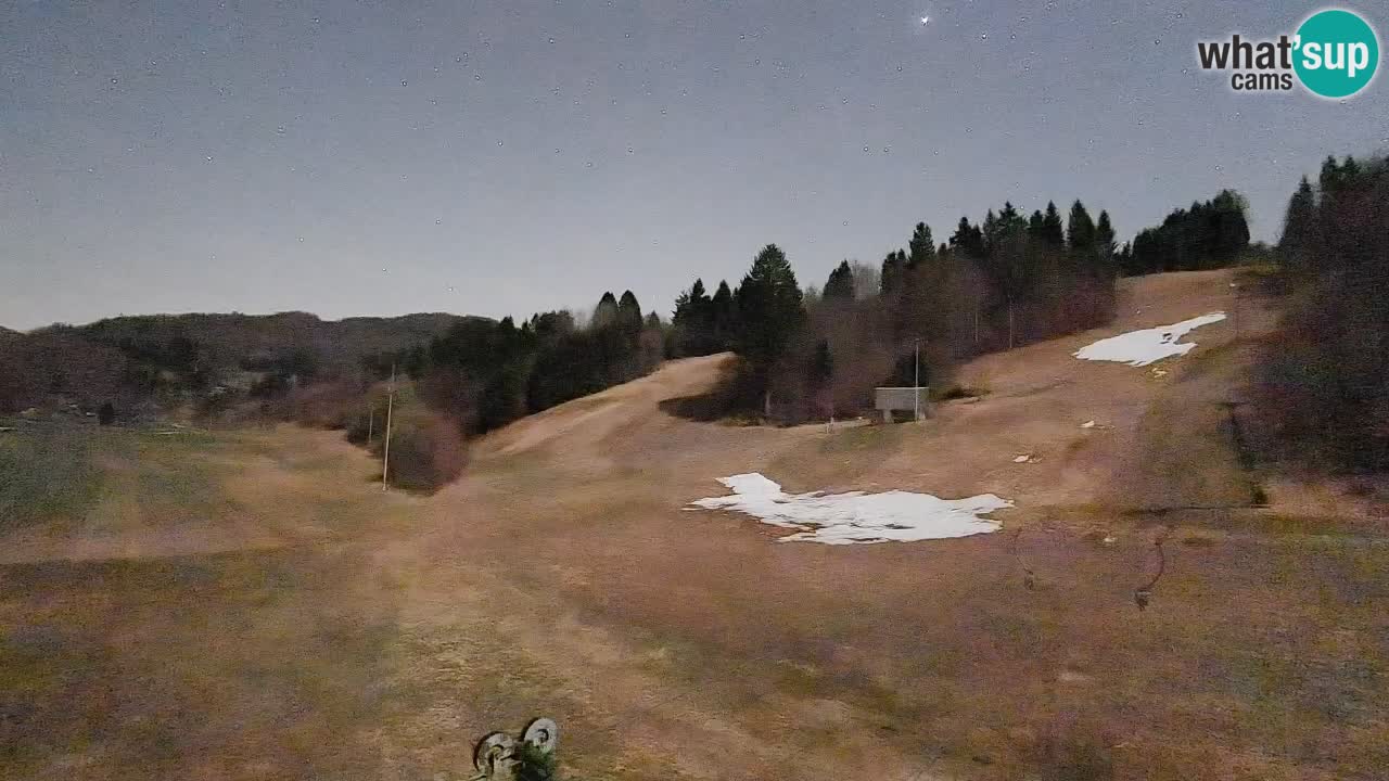 Webcam Smučišče Senožeta – Ski Resort Live View near Bohinj