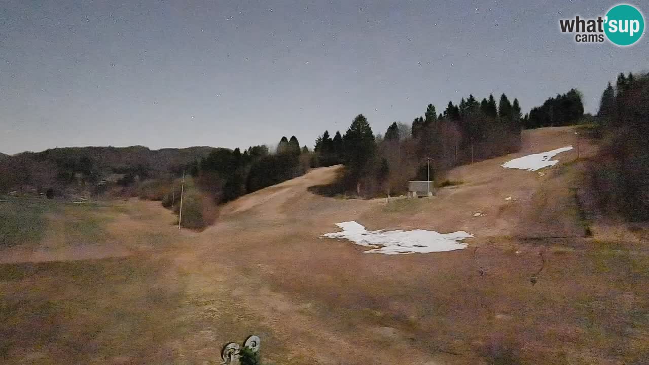 Webcam Smučišče Senožeta – Stazione sciistica a Srednja Vas vicino Bohinj