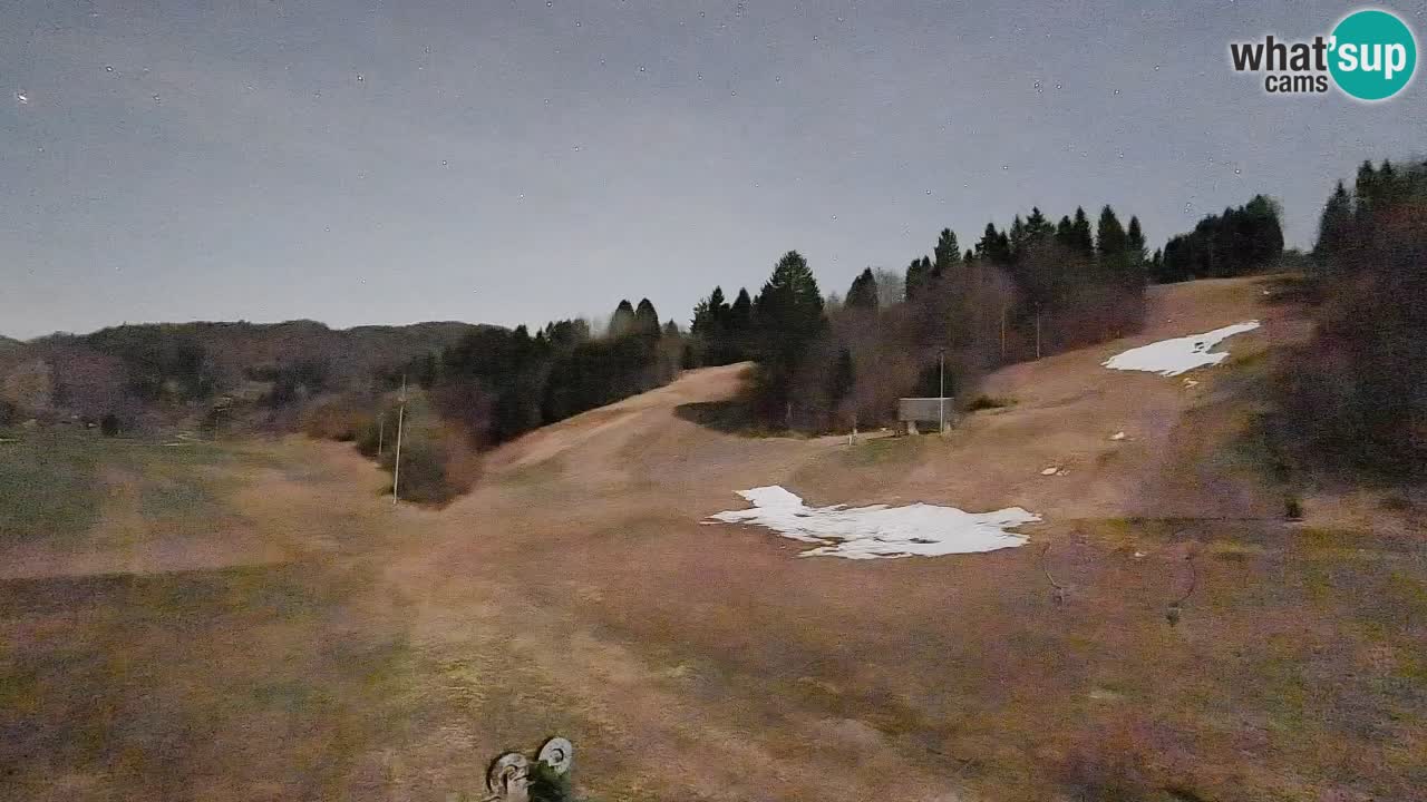 Webcam Smučišče Senožeta – Station de ski à Srednja Vas près de Bohinj