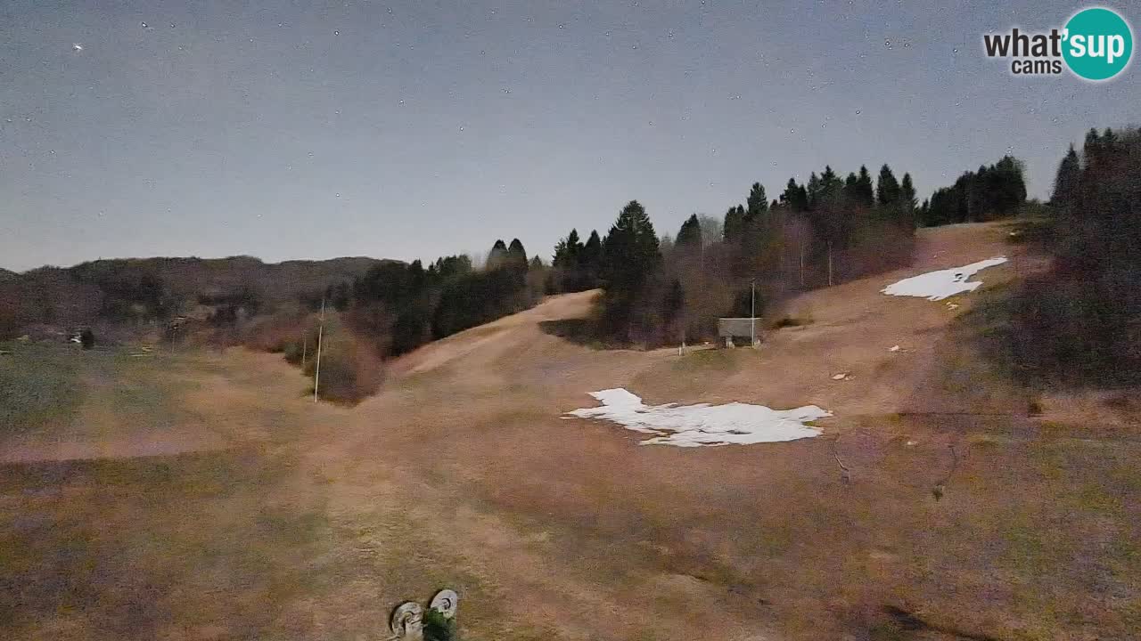 Webcam Smučišče Senožeta – Stazione sciistica a Srednja Vas vicino Bohinj