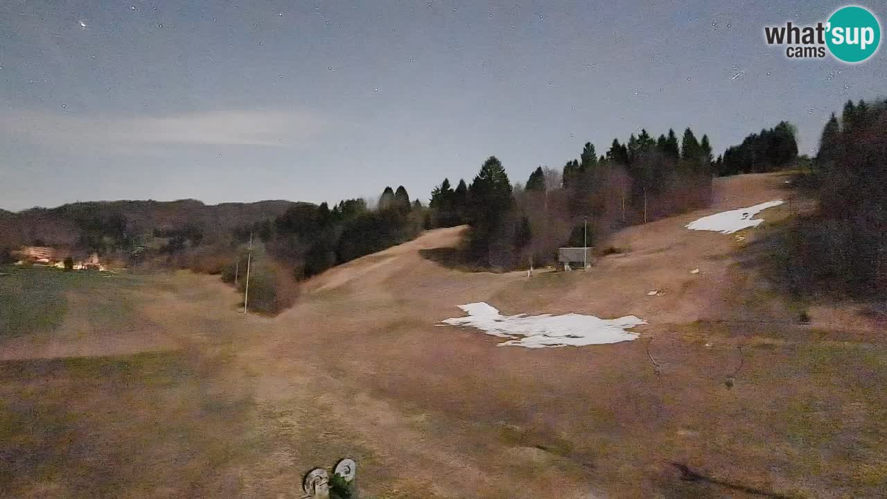 Cámara web Smučišče Senožeta – Estación de esquí en Srednja Vas cerca de Bohinj
