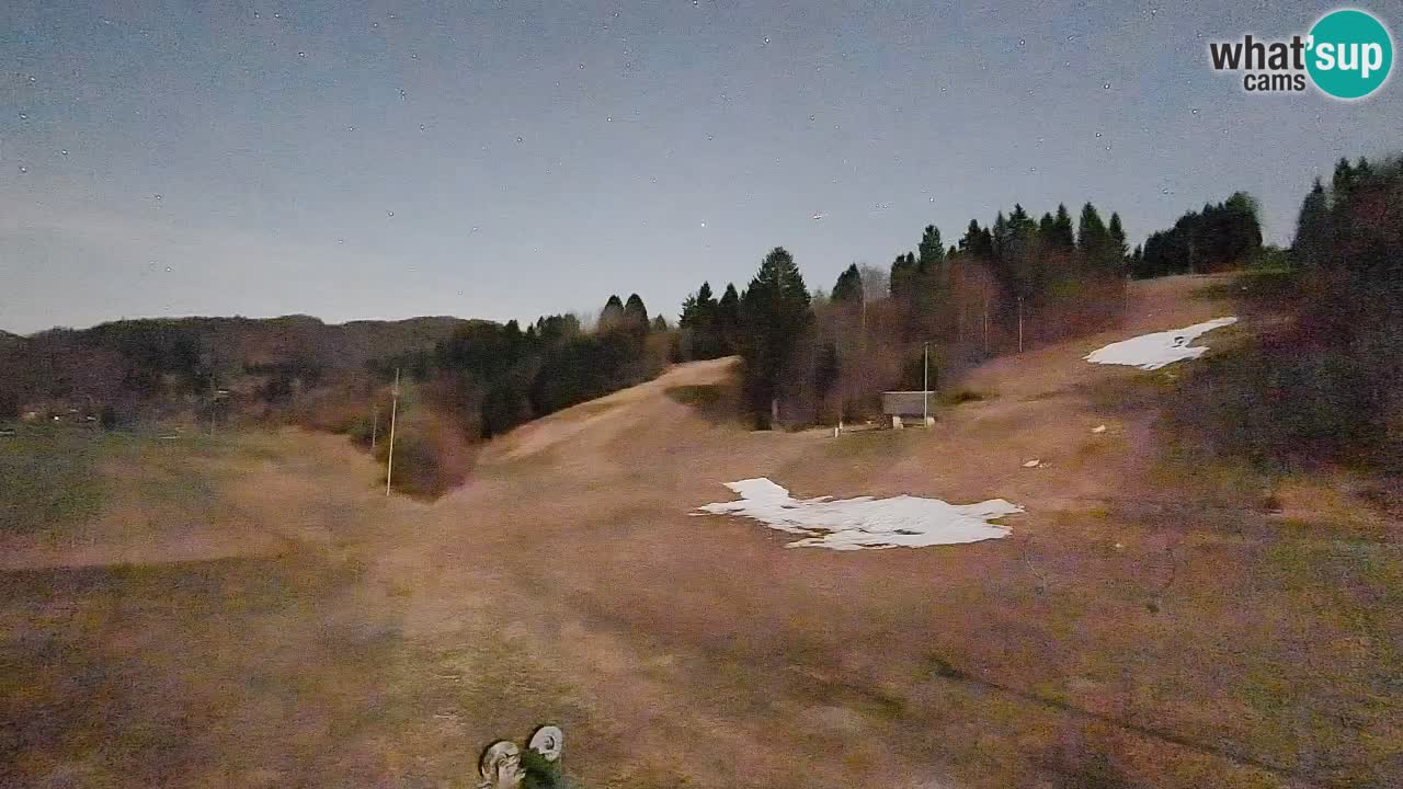 Webcam Smučišče Senožeta – Stazione sciistica a Srednja Vas vicino Bohinj