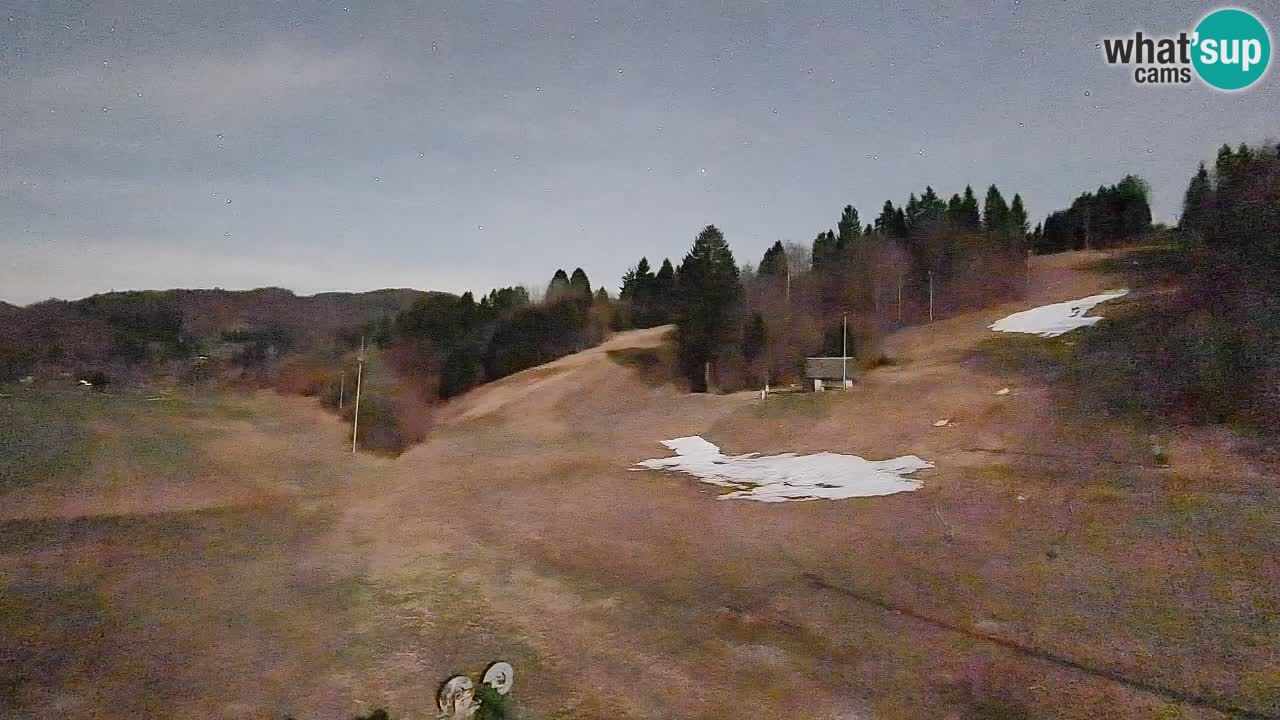 Webcam Smučišče Senožeta – Stazione sciistica a Srednja Vas vicino Bohinj