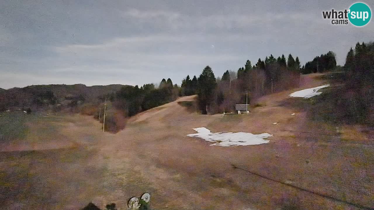 Webcam Smučišče Senožeta – Station de ski à Srednja Vas près de Bohinj