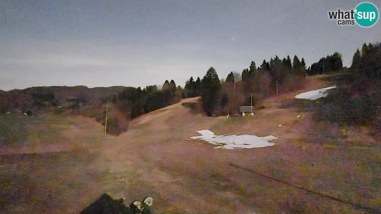 Webcam Smučišče Senožeta – Station de ski à Srednja Vas près de Bohinj