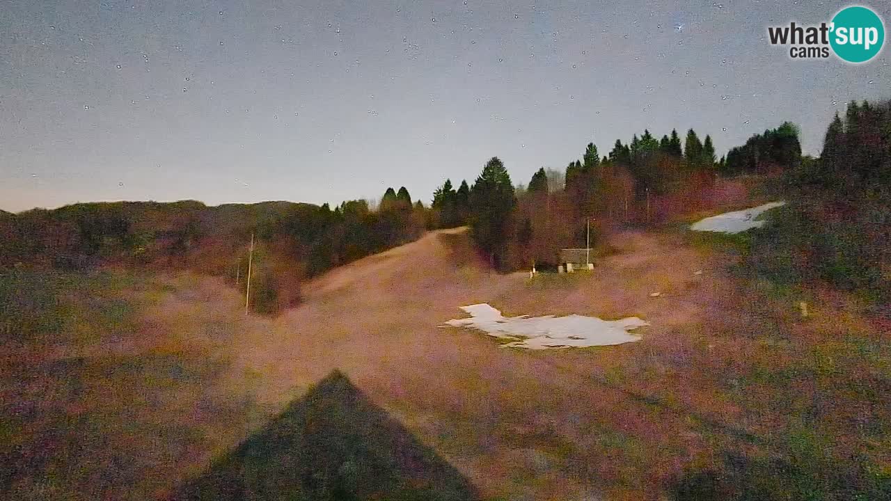 Webcam Smučišče Senožeta – Stazione sciistica a Srednja Vas vicino Bohinj