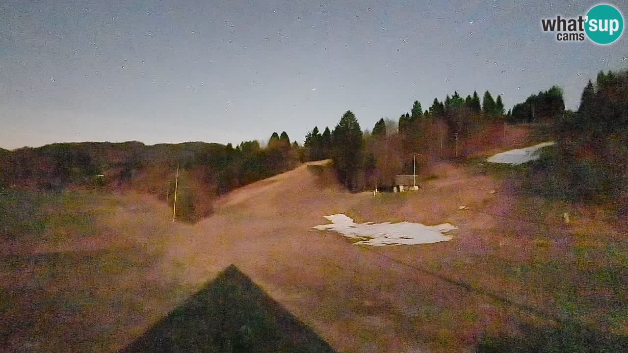 Webcam Smučišče Senožeta – Ski Resort Live View near Bohinj