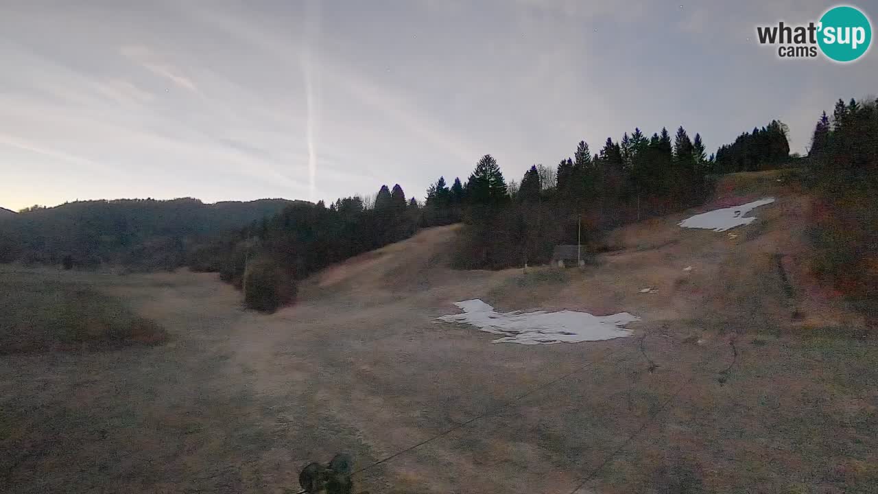 Webcam Smučišče Senožeta – Ski Resort Live View near Bohinj