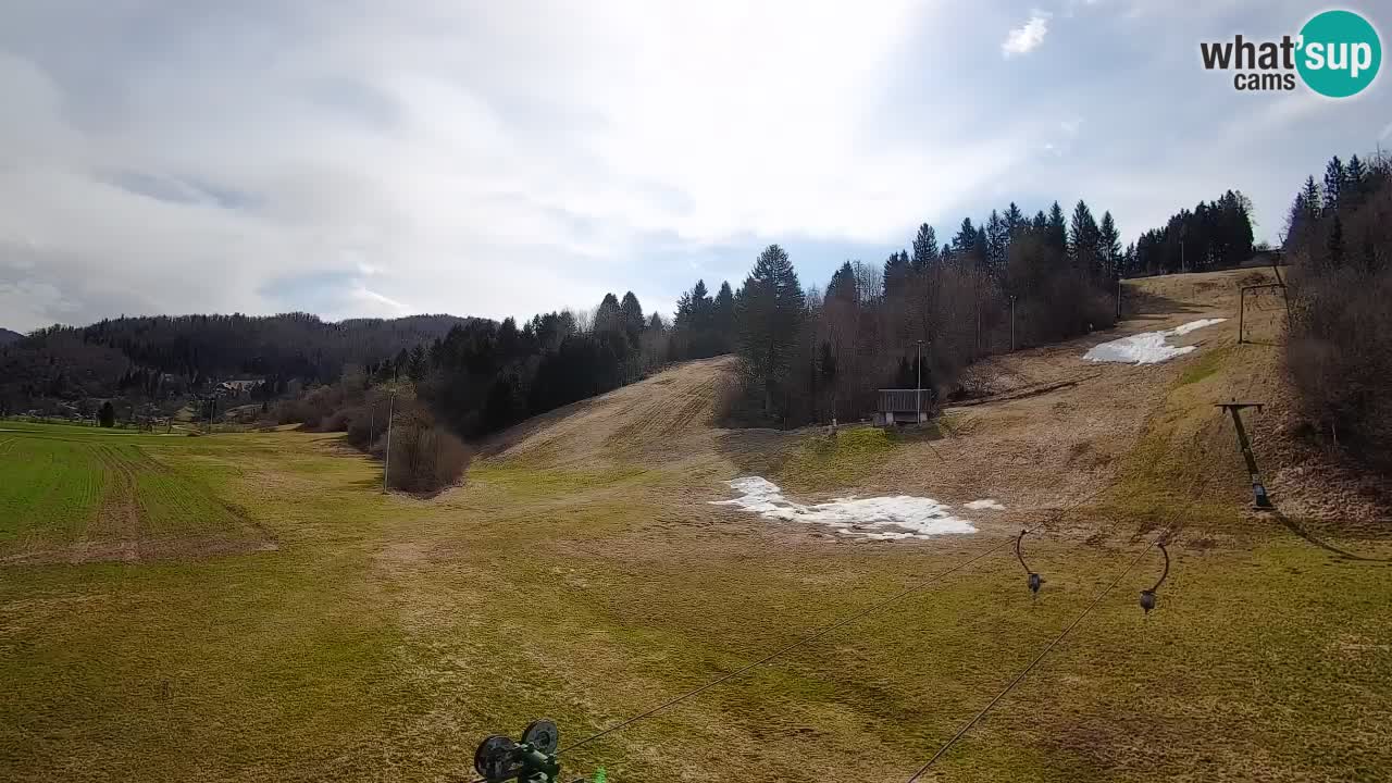 Webcam Smučišče Senožeta – Stazione sciistica a Srednja Vas vicino Bohinj