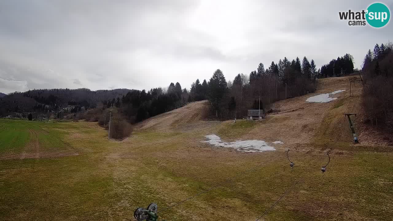 Web kamera Smučišče Senožeta – Skijalište u Srednjoj Vasi kod Bohinja