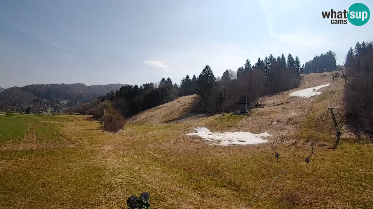 Webcam Smučišče Senožeta – Ski Resort Live View near Bohinj