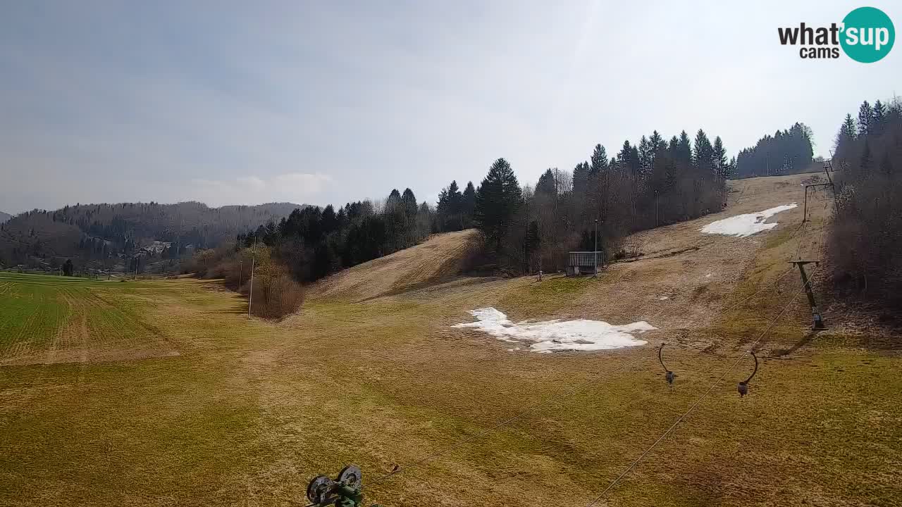 Webcam Smučišče Senožeta – Stazione sciistica a Srednja Vas vicino Bohinj