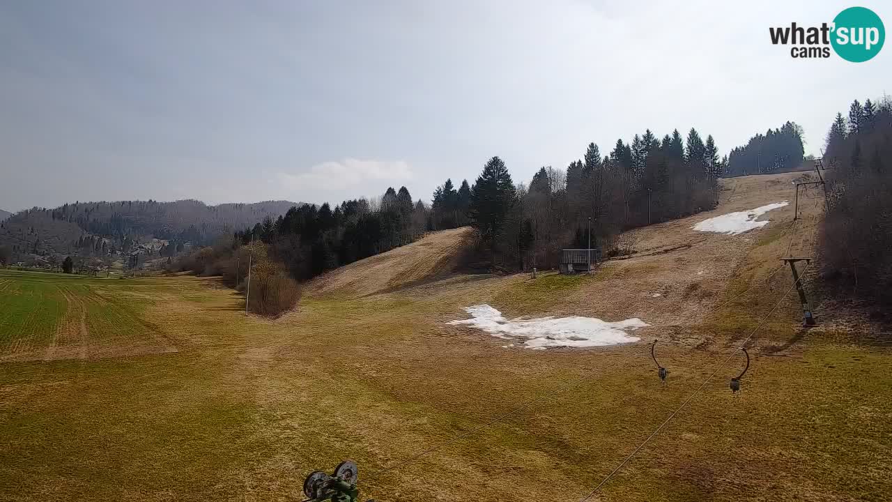 Webcam Smučišče Senožeta – Stazione sciistica a Srednja Vas vicino Bohinj